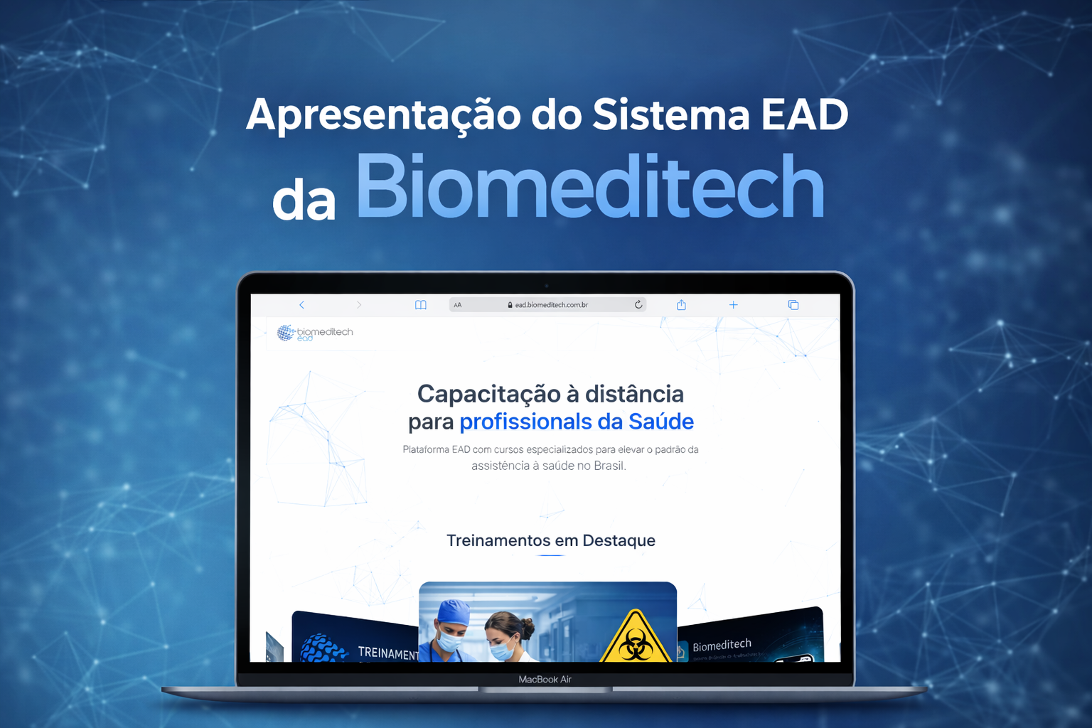 Conheça a Nova Plataforma EAD da Biomeditech: Capacitação Técnica do Jeito Certo